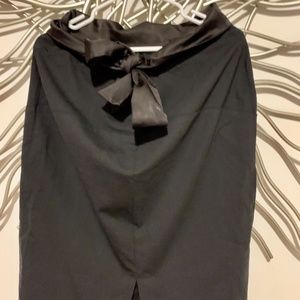 BCBG Generation below the knee skirt with tie - Size M
